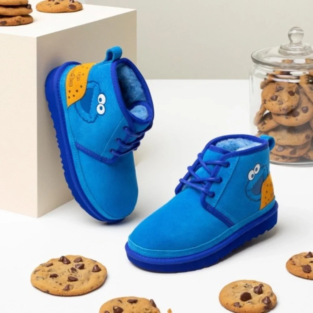 UGG x Sesame Pre School Neumel Blue - Picture 1 of 7
